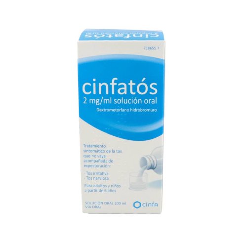 CINFATOS 2 mg/ml SOLUCION ORAL 1 FRASCO 200 ml (