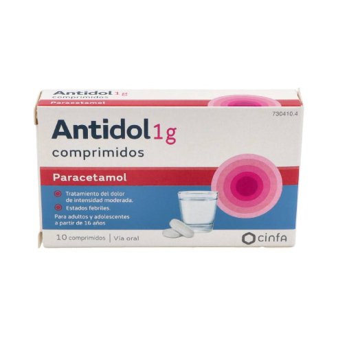 ANTIDOL 1 g 10 COMPRIMIDOS